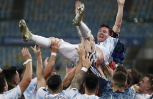 Messi Terpeleset, Argentina Juara Copa America 2021 Argentina Juara Copa America 2021