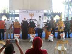 77,36 Ton Beras PPKM untuk Warga Sagulung Disalurkan Beras PPKM untuk Sagulung