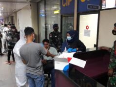 Hasil PCR 58 Penumpang dari Padang, 6 Positif Corona Hasil PCR Penumpang dari Padang