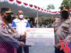 Serahkan Bantuan untuk Masyarakat Papua, Kapolri: Ini dari Pak Presiden Kapolri bantuan oksigen