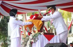 Terapkan Protkes Ketat, Upacara HUT ke-76 RI di Batam Tetap Khidmat