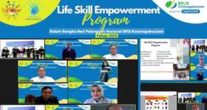 Harpelnas 2021, BPJAMSOSTEK Jatim Gelar Pelatihan Membatik di Blitar BPJS Ketenagakerjaan cabang Blitar