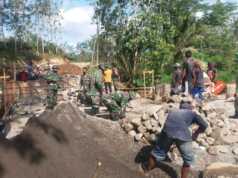Lancarkan Perekonomian, TMMD di Blitar Sasar Jembatan Penghubung
