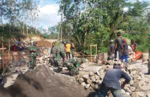 Lancarkan Perekonomian, TMMD di Blitar Sasar Jembatan Penghubung