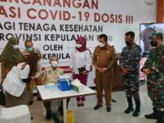 11.556 Nakes di Kepri Disuntik Vaksin Dosis Ketiga Nakes Kepri Vaksin Ketiga