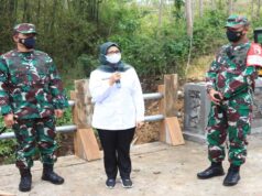 Bupati Blitar Hadiri Pembukaan TMMD ke-112, Dandim Blitar : Ini Merupakan Dasar dari Pertahanan Negara Bersama Satgas TMMD, Bupati Blitar