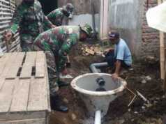 Tingkatkan Kesadaran Hidup Sehat, Kodim 0808/Blitar Bangun Jambanisasi