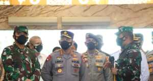 Ke Kalbar, Kapolri Tekankan Penguatan Prokes dan Percepatan Vaksinasi