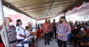 Kapolri: Jangan Takut Divaksin Jenderal Listyo