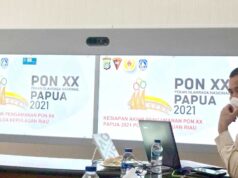 Jelang PON XX Papua, KONI Kepri Rapat Finalisasi Koordinasi Pengamanan KONI Kepri Rapat Finalisasi jelang PON XX Papua