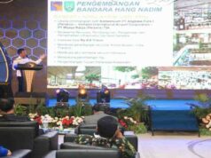 5 Sektor Prioritas Pembangunan Batam, Pelabuhan hingga Bandara Kepala BP Batam memaparkan prioritas pembangunan di Batam