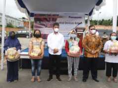 PT Panasonic Industrial Services Berikan Sembako untuk Warga Baloi Permai PT Panasonic Industrial Services