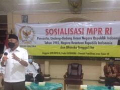 Sambangi Warga Selorejo, Endro Hermono Gelar Sosialisasi Pancasila Anggota MPR DPR-RI Endro Hermono