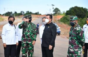 Gubernur Tinjau Progres Pembangunan Kogabwilhan I dan Bundaran Monumen Tri Matra Dompak Gubernur Tinjau Progres Pembangunan Kogabwilhan I dan Bundaran Monumen Tri Matra Dompak F,ist