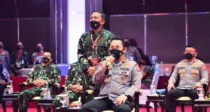 Wujudkan Target Vaksinasi Presiden Jokowi, Kapolri: TNI-Polri Terus Bersinergi Kapolri Vaksin