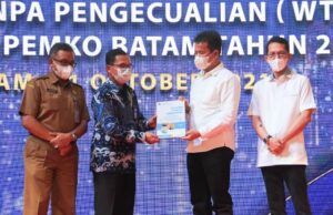 Pemko Batam Terima Opini WTP 9 Kali Berturut-Turut dari Kemenkeu Opini WTP Pemko Batam