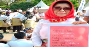 Nyimas Aliah: Memang Harus ada Sosok Perempuan yang Mampu Melindungi Kaumnya dan anak dari Tindak Kekerasan nyimas aliyah - harus ada sosok perempuan