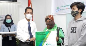 300 Pekerja Rentan dapat Perlindungan Jaminan Sosial