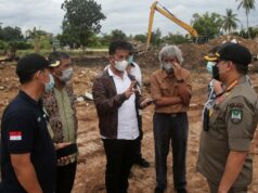 Pulang dari Dubai, Rudi Tinjau Penataan Jalan di Batubesar Penataan Jalan di Batubesar