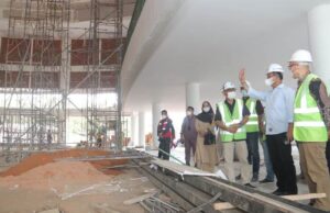 Pembangunan Masjid Tanjak Capai 63 Persen, Targetnya Selesai Sebelum Ramadan Pembangunan Masjid Tanjak