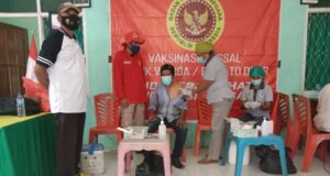 Gelar Vaksinasi Covid-19 Massal di Desa Bilal, Ini Target Binda NTT