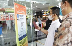 Amsakar Pastikan Penerapan Prokes di Sejumlah Mal Penerapan Prokes di Mal