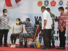 Mendagri Minta Batam Laksanakan 1.148 Testing Sehari Vaksinasi Booster di Batam