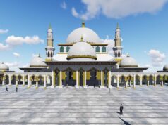 Masjid Agung Batam Direnovasi, Dibangun Lebih Modern