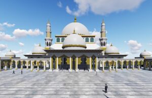 Masjid Agung Batam Direnovasi, Dibangun Lebih Modern
