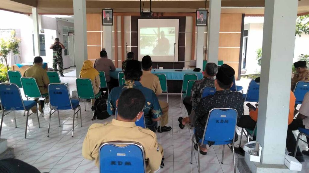 Delegasi desa atau kelurahan se-Kecamatan Kabupaten Blitar