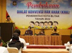 Tingkatkan ke Jenjang Nindya, Pemkot Blitar Gelar Diklat Konvensi Hak Anak Diklat Konvensi Hak Anak Pemerintah Kota Blitar