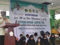 Bupati Karimun Wisuda 279 Santri TPQ Kundur Utara Bupati Karimun