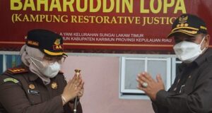 Aunur Rafiq Apresiasi Dibentuknya Kampung Restorative Justice di Karimun Aunur Rafiq