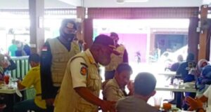 Tim Terpadu Covid-19 Karimun Gelar Operasi Edukasi, Imbau Pedagang Patuhi Protkes Covid-19 Karimun