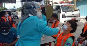 Terjaring Operasi Yustisi, Warga Kabupaten Karimun Langsung Tes Antigen di Tempat Kabupaten Karimun