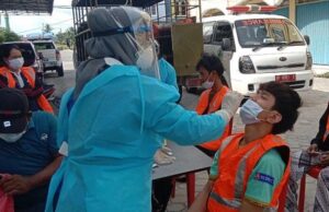 Terjaring Operasi Yustisi, Warga Kabupaten Karimun Langsung Tes Antigen di Tempat Kabupaten Karimun
