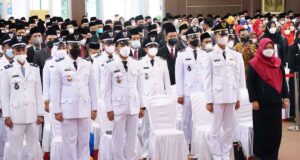 Aunur Rafiq Melantik 257 Pejabat, Dua Diantaranya Diisi Wajah Baru Bupati Aunur Rafiq Lantik 257 Pejabat