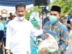 BP Batam Bagi-Bagi 1.500 Bingkisan Ramadan kepada Dhuafa