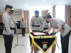 Sertijab Kapolresta Tanjungpinang, AKBP Heribertus Gantikan AKBP Fernando Sertijab Kapolresta Tanjungpinang