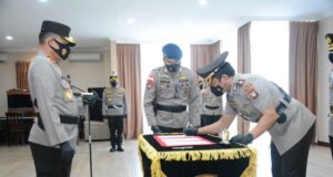 Sertijab Kapolresta Tanjungpinang, AKBP Heribertus Gantikan AKBP Fernando Sertijab Kapolresta Tanjungpinang