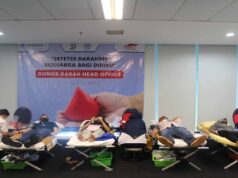 33.000 Kantong Darah, Persembahan HUT ke-33 Tahun FIFGROUP Suasana kegiatan donor darah karyawan FIFGROUP