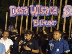 Menparekraf Sandiaga Uno Kunjungi Desa Wisata Semen, Bupati Blitar Optimis Masuk Terbaik ADWI 2022 Desa Wisata Semen
