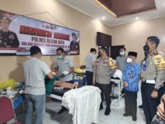 Sambut Hari Bhayangkara Ke-76, Polres Blitar Kota Gelar Khitanan Massal Polres Blitar Kota Gelar Khitanan Massal