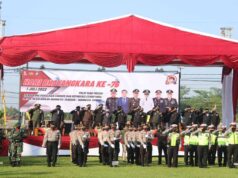 Bupati Blitar Hadiri Upacara HUT Bhayangkara ke-76 Bupati Blitar Hadiri Upacara HUT Bhayangkara ke-76