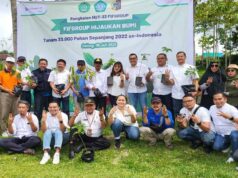 HUT ke-33 FIFGROUP, Lanjutkan Tanam 33.000 Pohon ke Lombok FIFGROUP Hijaukan Bumi Tanam pohon di Lombok