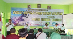 Guru Olahraga SD se-Kabupaten Blitar Ikuti Diklat Kepelatihan Dasar Atletik Pelatihan Guru Olahraga Blitar