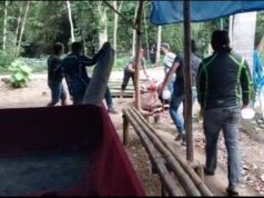 Penggrebekan Sabung Ayam di Tulungagung Terjadi Aksi Kejar-kejaran lokasi perjudian Tulungagung