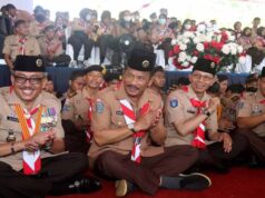 HUT ke-61 Pramuka, Rudi: Jadilah Seperti Kelapa, Bisa Tumbuh Ditempat Mana Saja HUT ke-61 Pramuka di Kota Batam