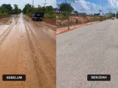 Gerak Cepat Rudi, Jalan Kawasan Industri Taiwan Sudah Selesai Pengerasan Jalan Kawasan Industri Taiwan