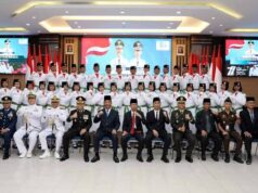 Wali Kota Batam, Muhammad Rudi Kukuhkan Paskibraka 2022 Kukuhkan Paskibraka Batam